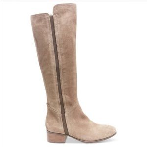 Taupe Suede Boots